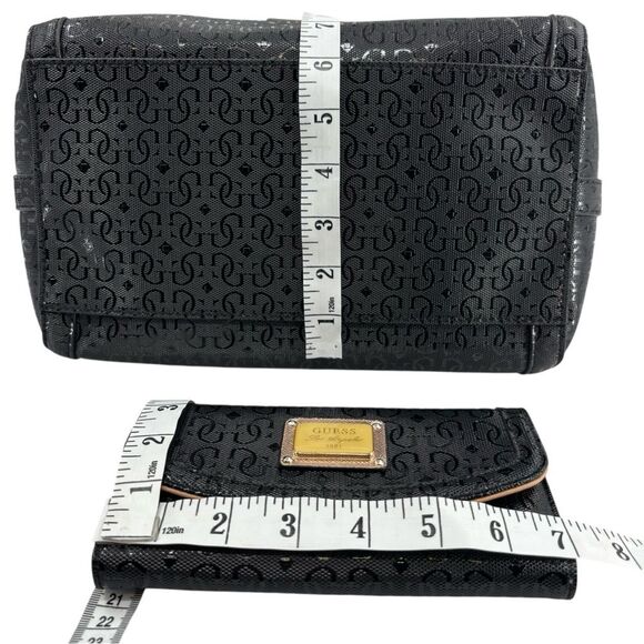 Guess LA 1981 PVC Vintage Bag w/Charm and Wallet Y2K 90's - Picture 7 of 7